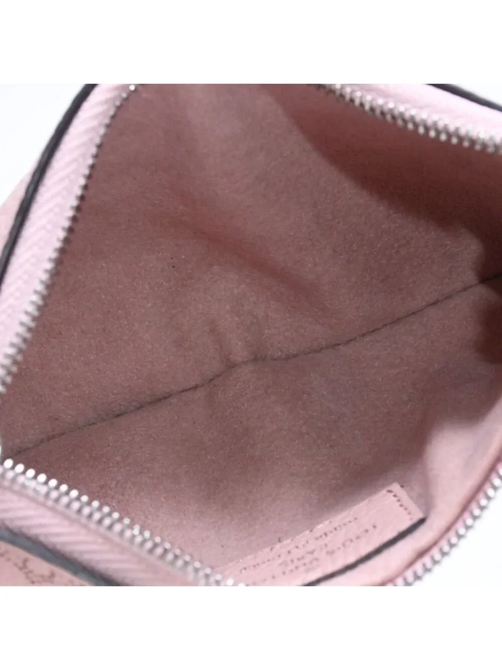 Louis Vuitton Pochette Cles Coin Purse Monogram Mahina Salmon Pink